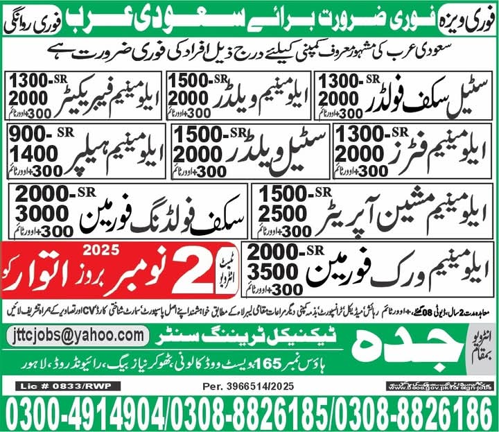 Al Zajaj Al Fani Company Jobs 2025